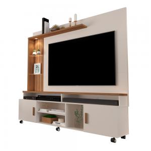 Home Ocean Carmolar Painel p/ Tv 65¨ Mdf/Mdp Of White Can